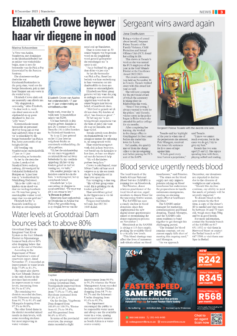 Standerton Advertiser 8 December 2023 page 3