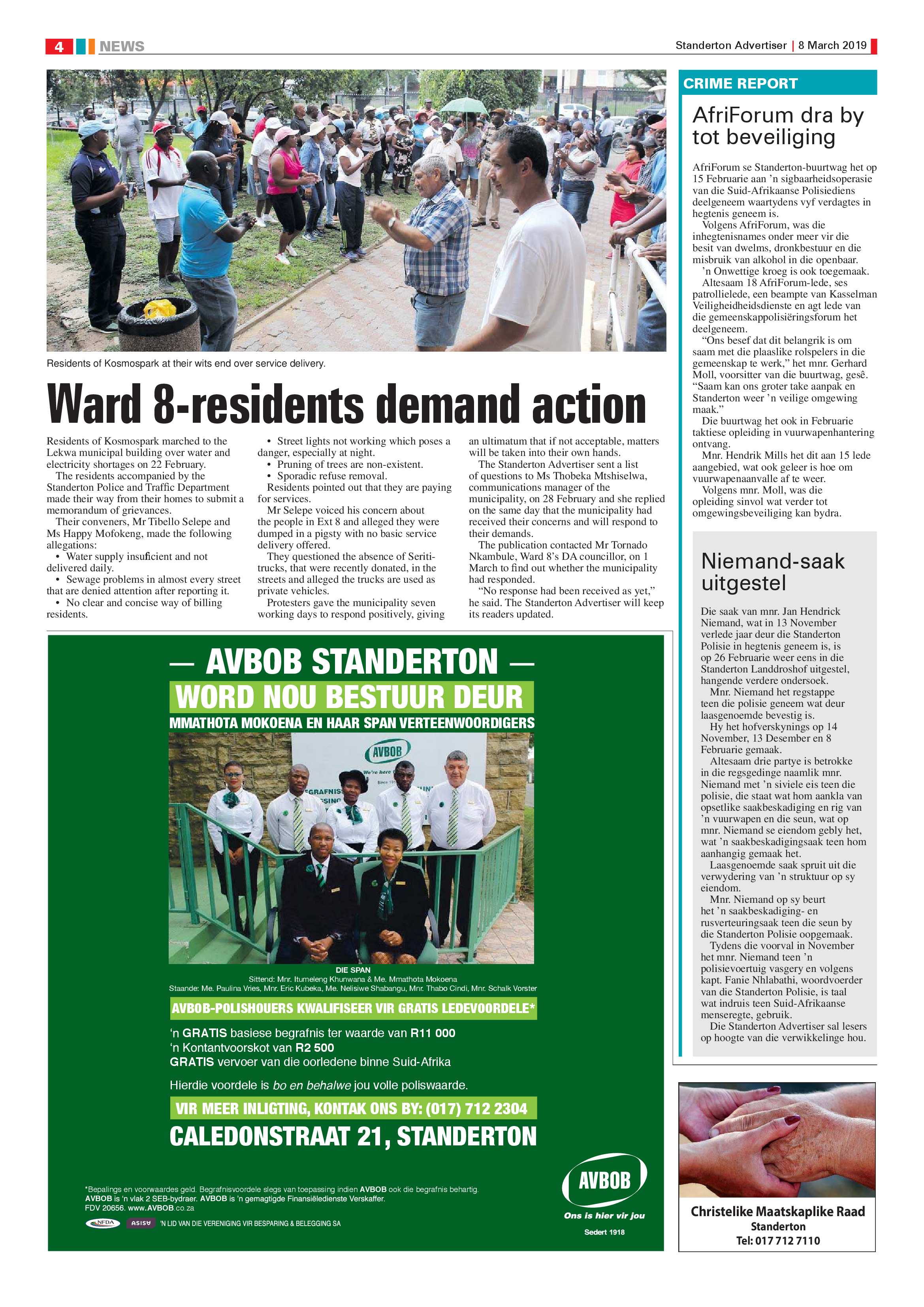Standerton Advertiser 8 March 2019 page 4