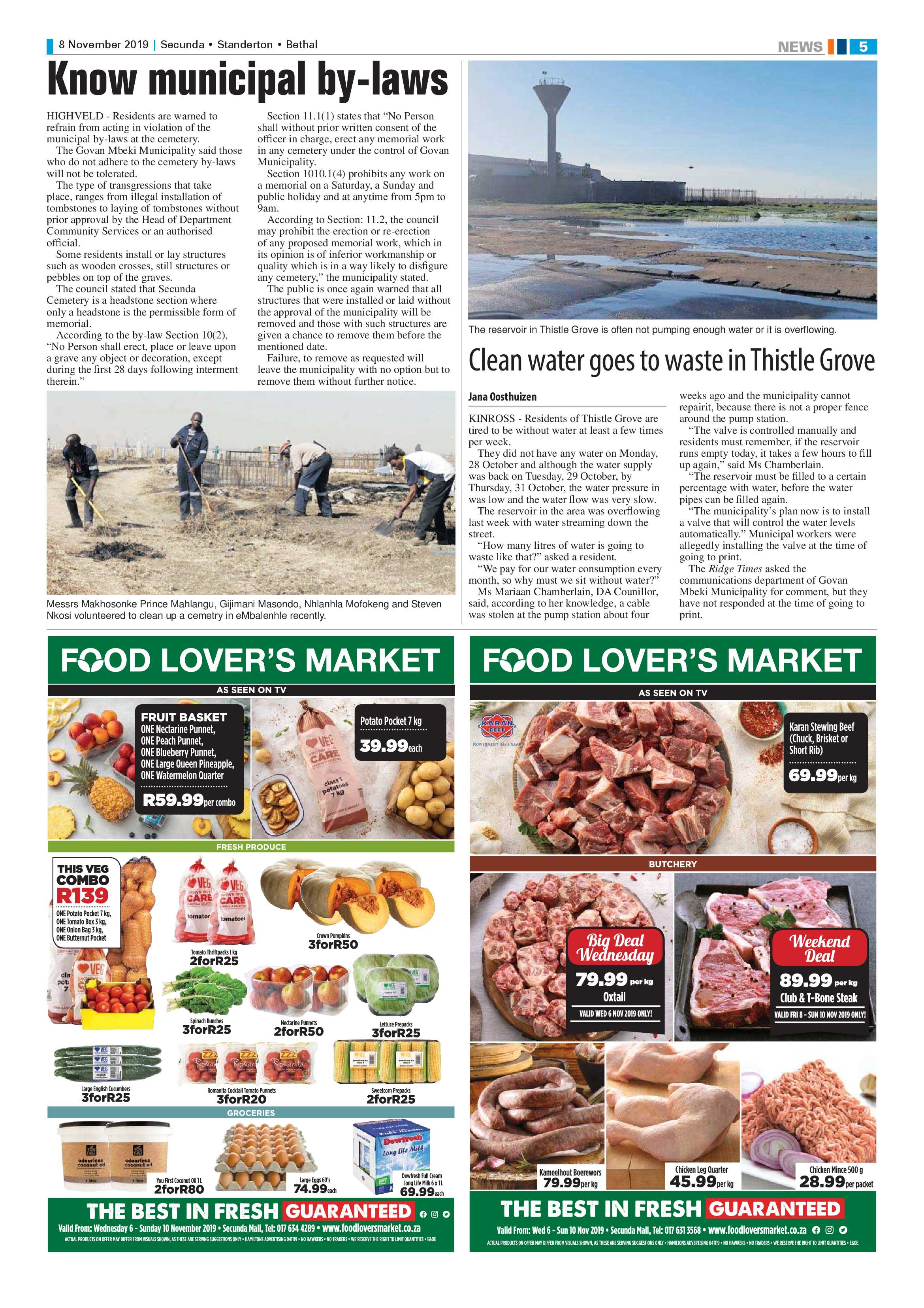 Standerton Advertiser 8 November 2019 page 5