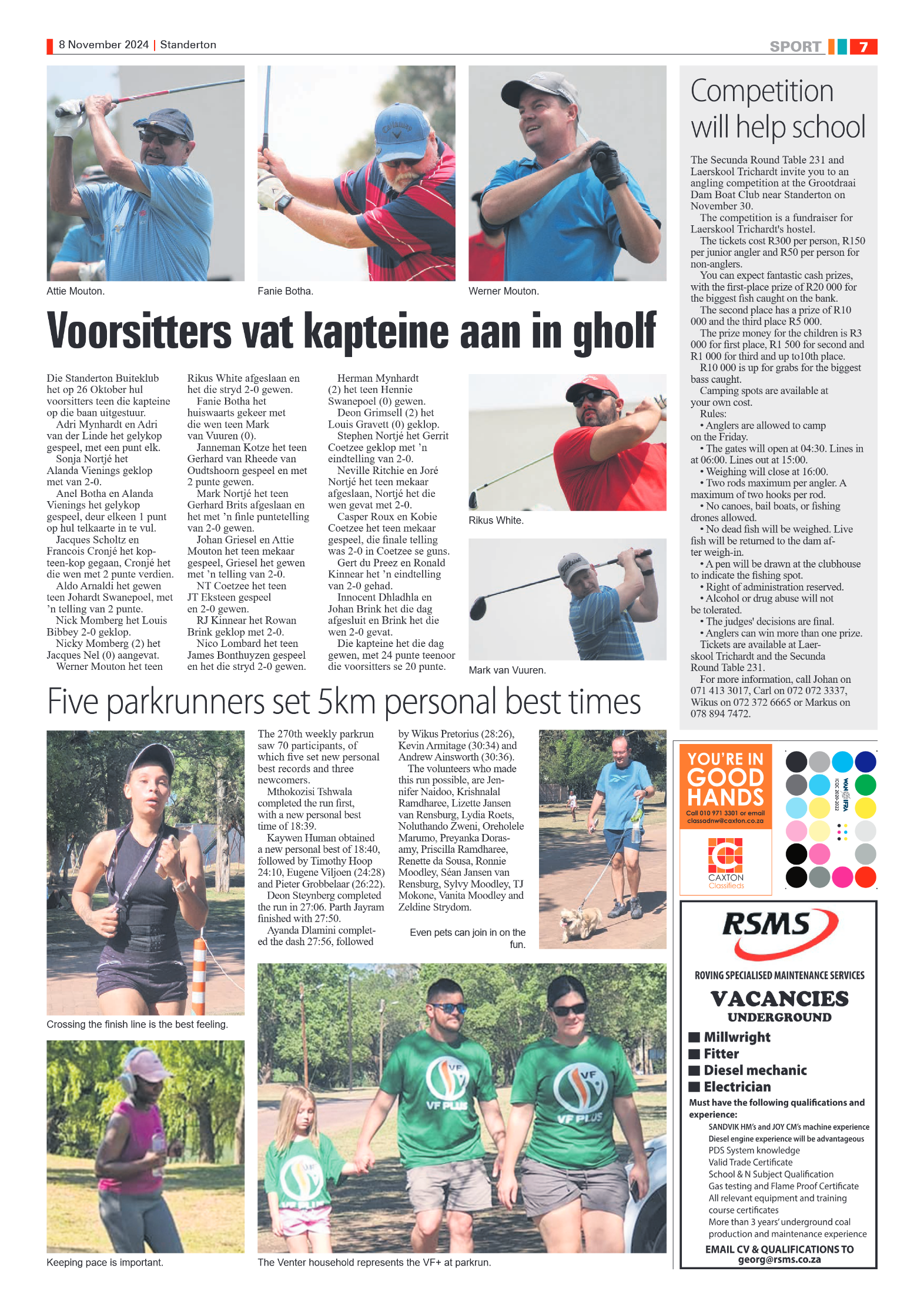 Standerton Advertiser 8 November 2024 page 7