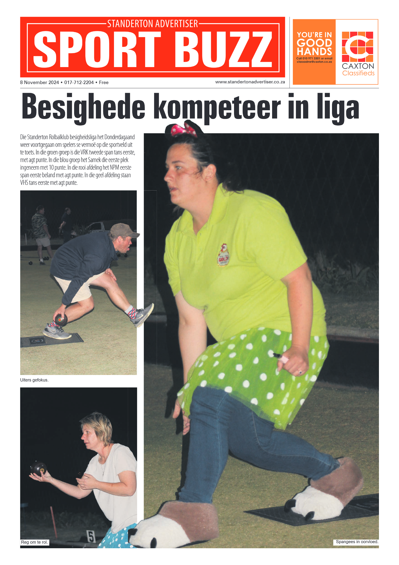 Standerton Advertiser 8 November 2024 page 8