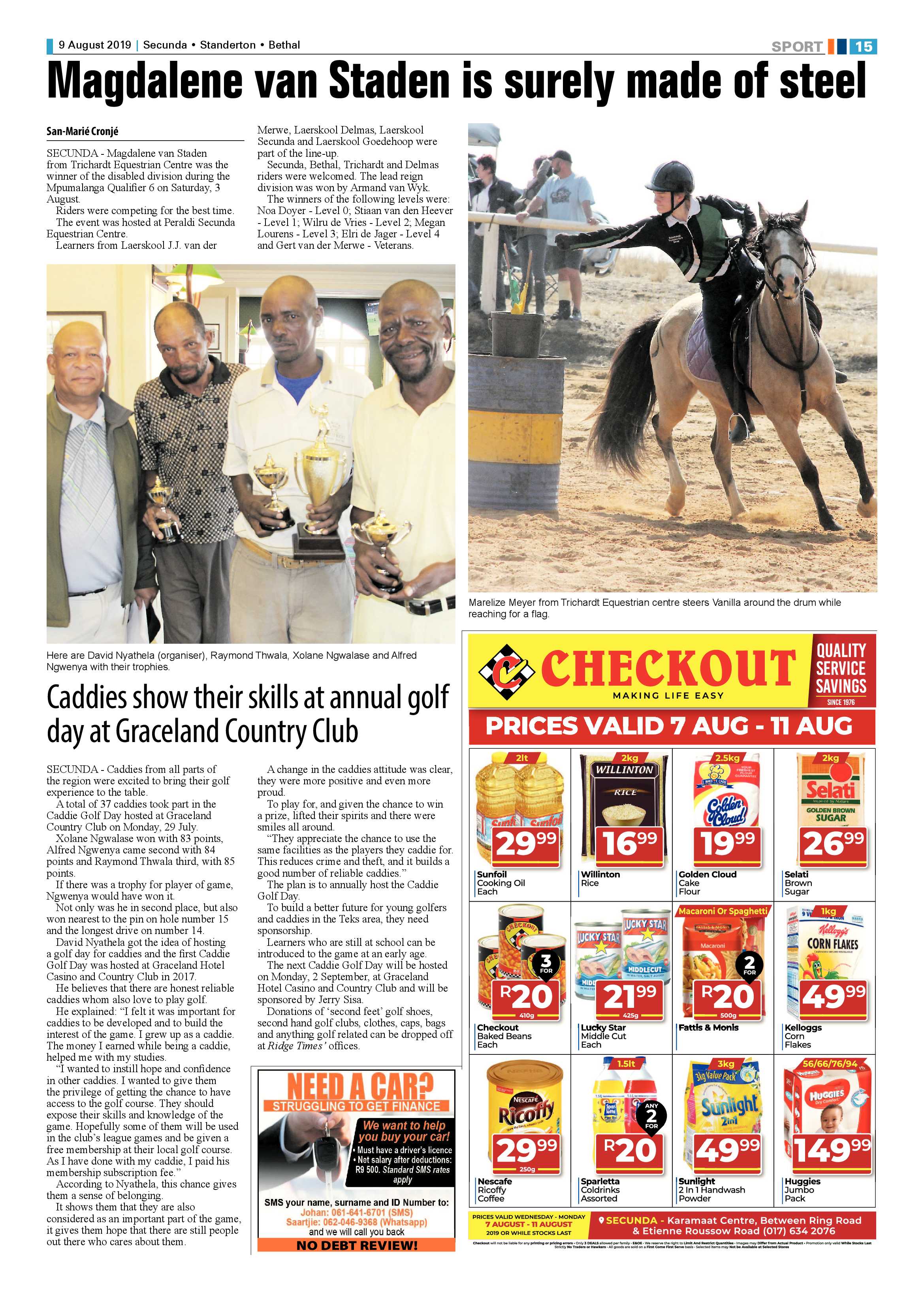 Standerton Advertiser 9 August 2019 page 19