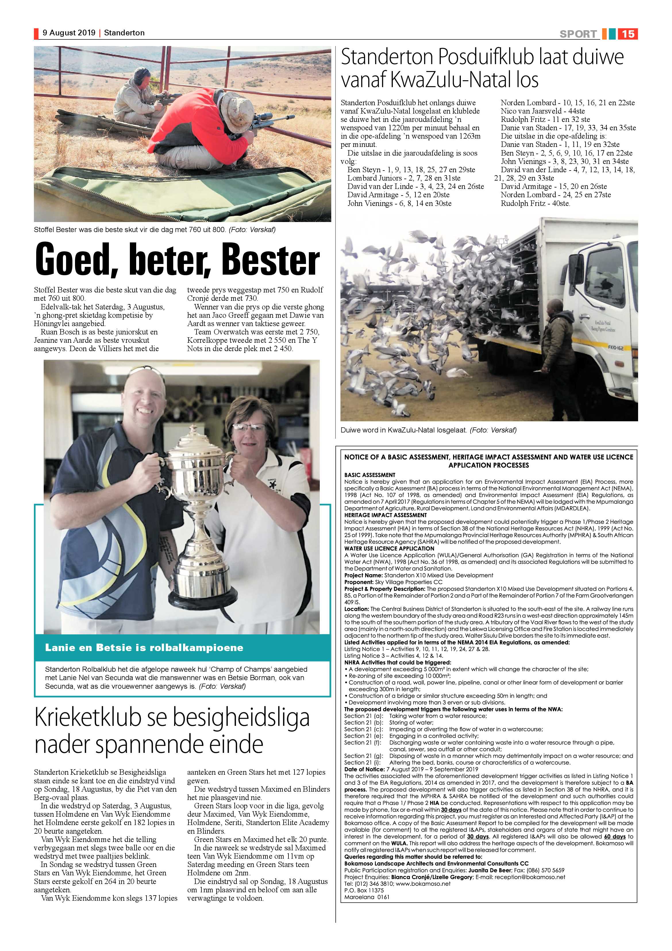 Standerton Advertiser 9 August 2019 page 23