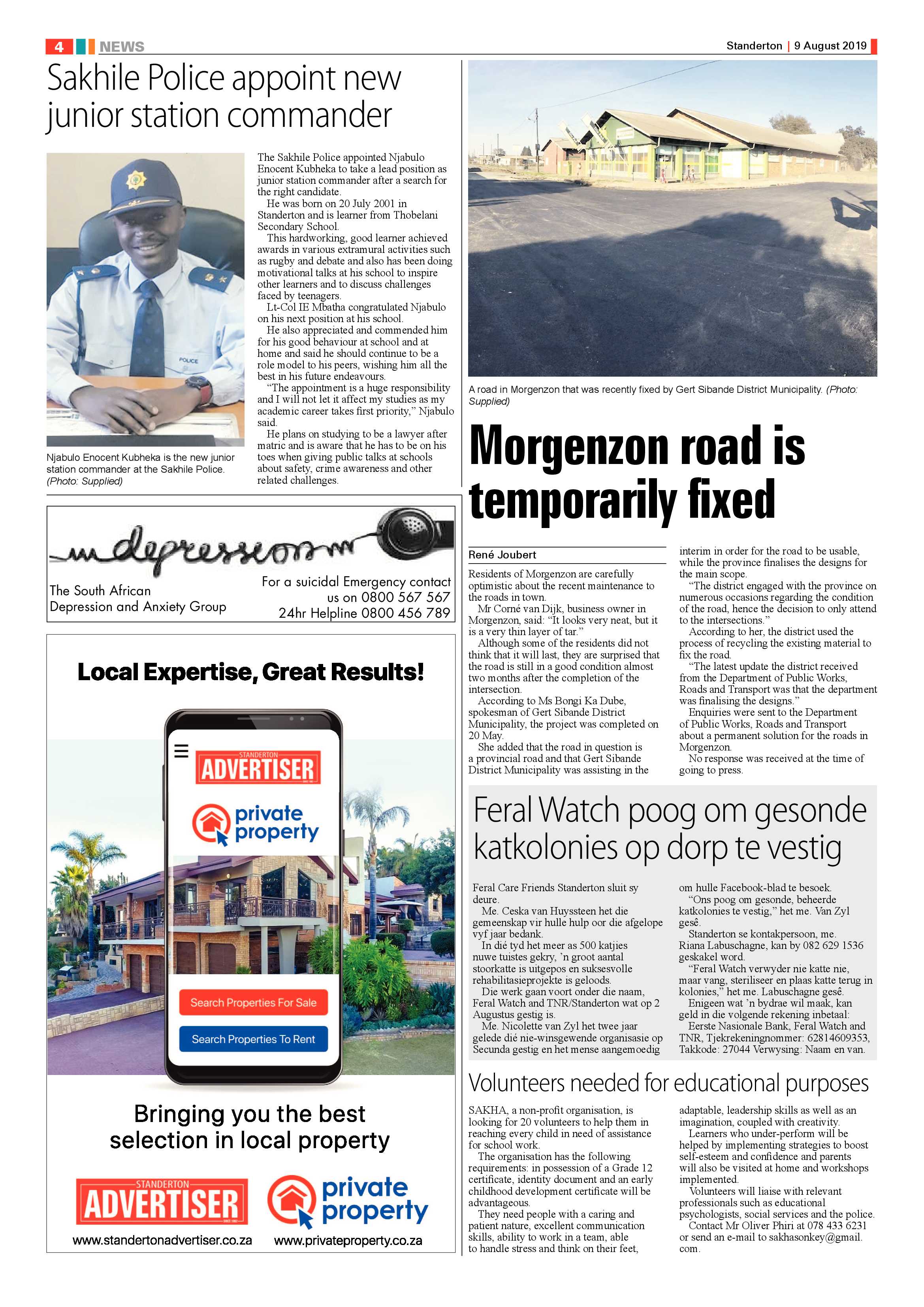 Standerton Advertiser 9 August 2019 page 4