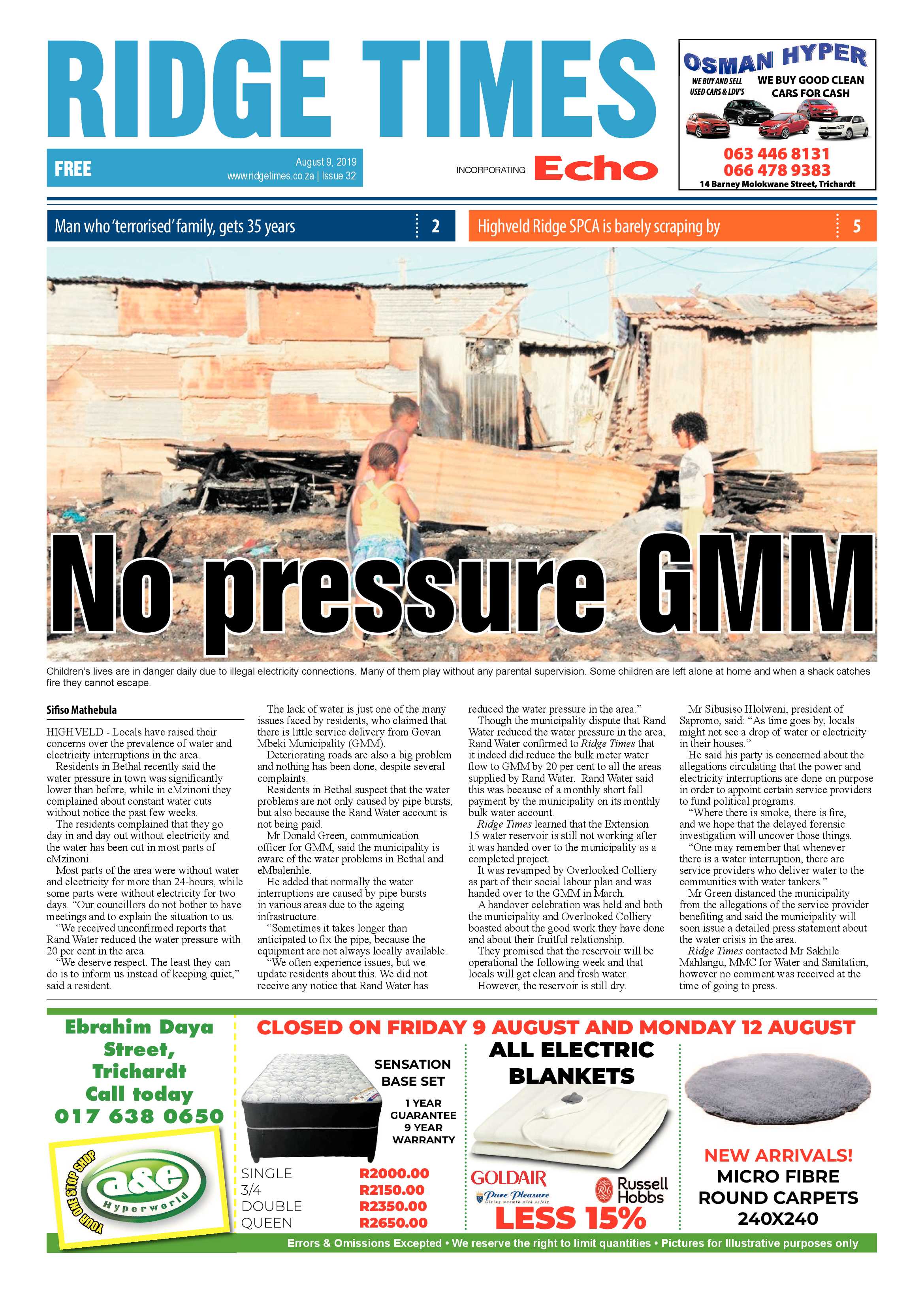 Standerton Advertiser 9 August 2019 page 5