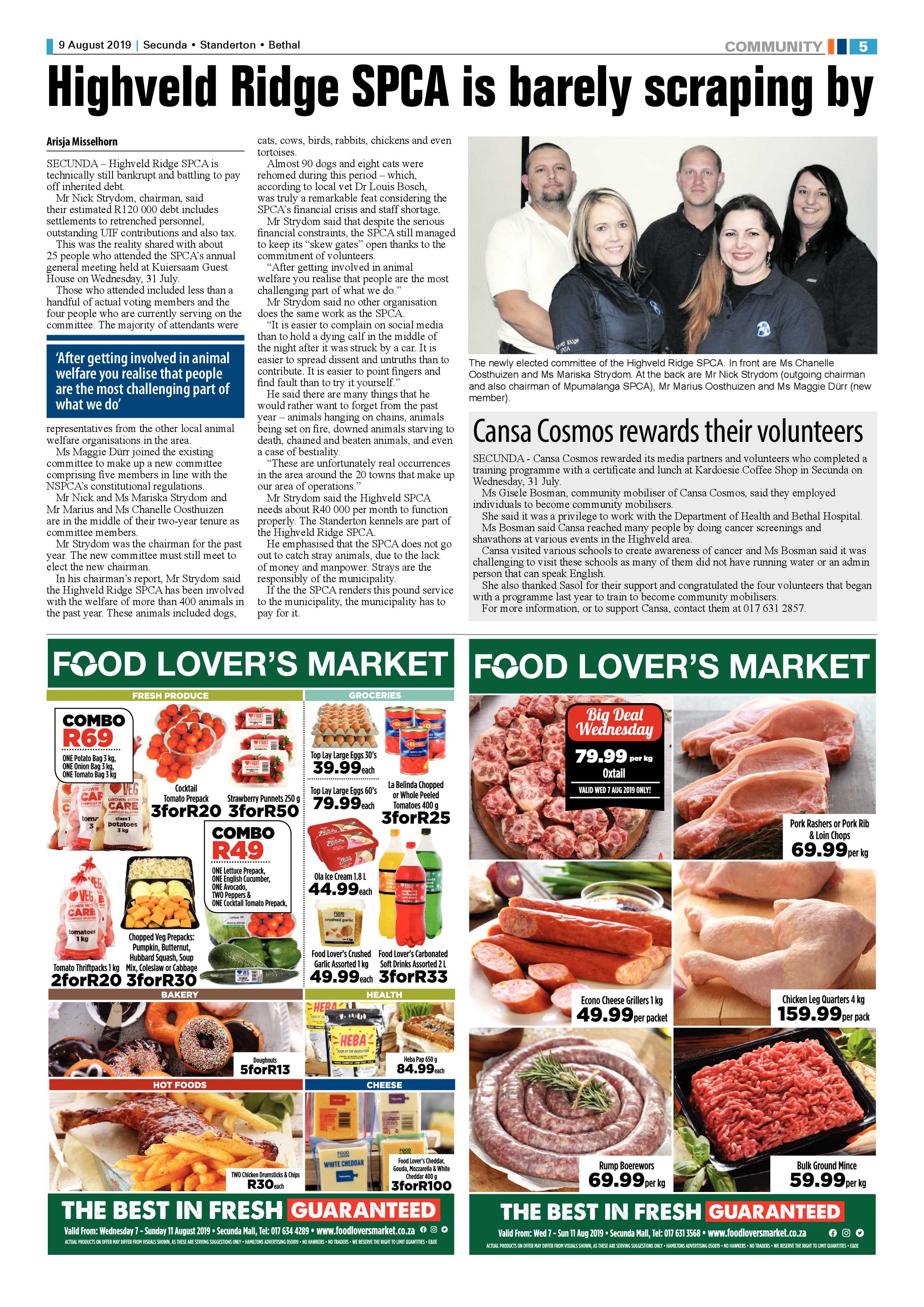 Standerton Advertiser 9 August 2019 page 9