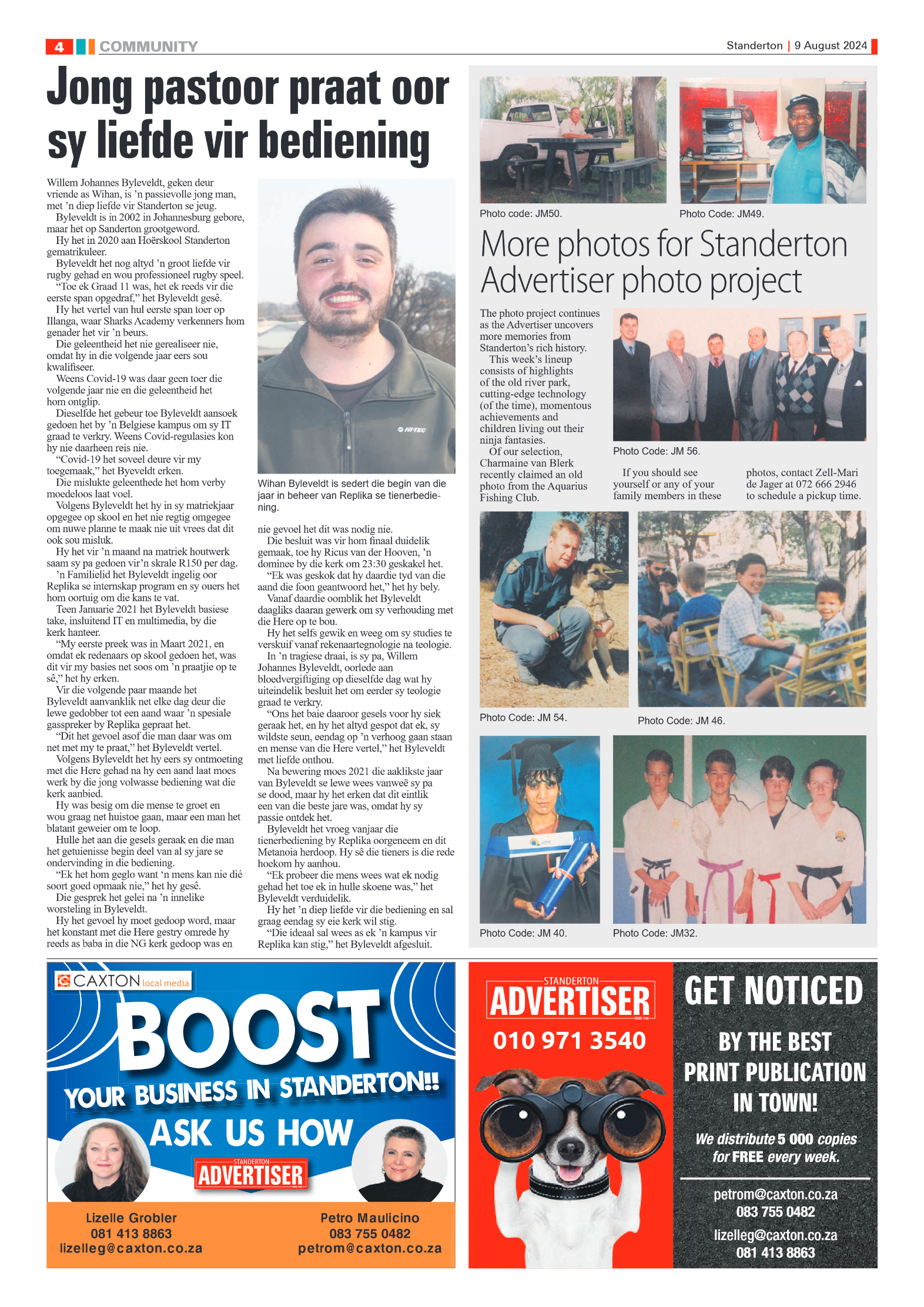 Standerton Advertiser 9 August 2024 page 4