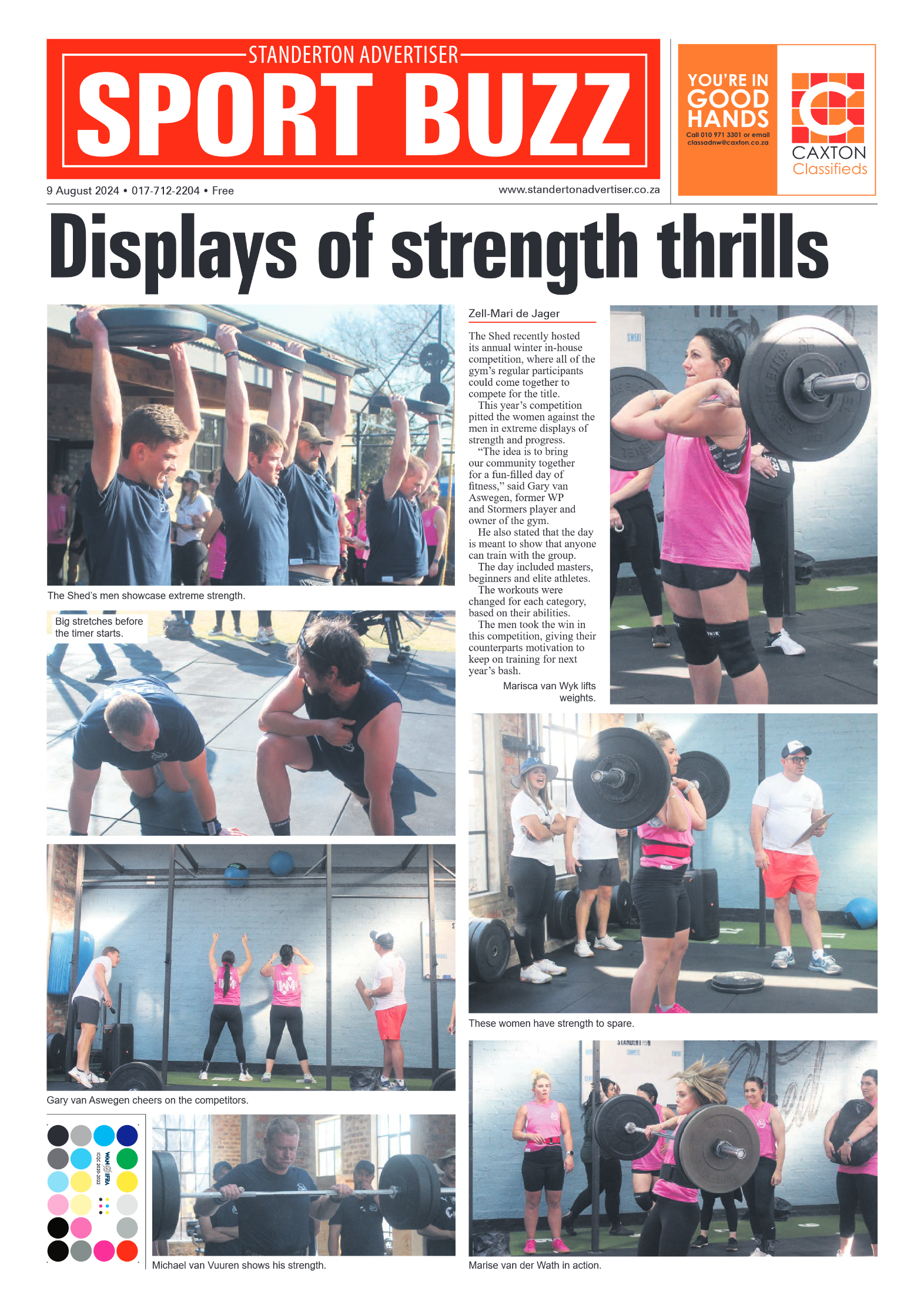 Standerton Advertiser 9 August 2024 page 8