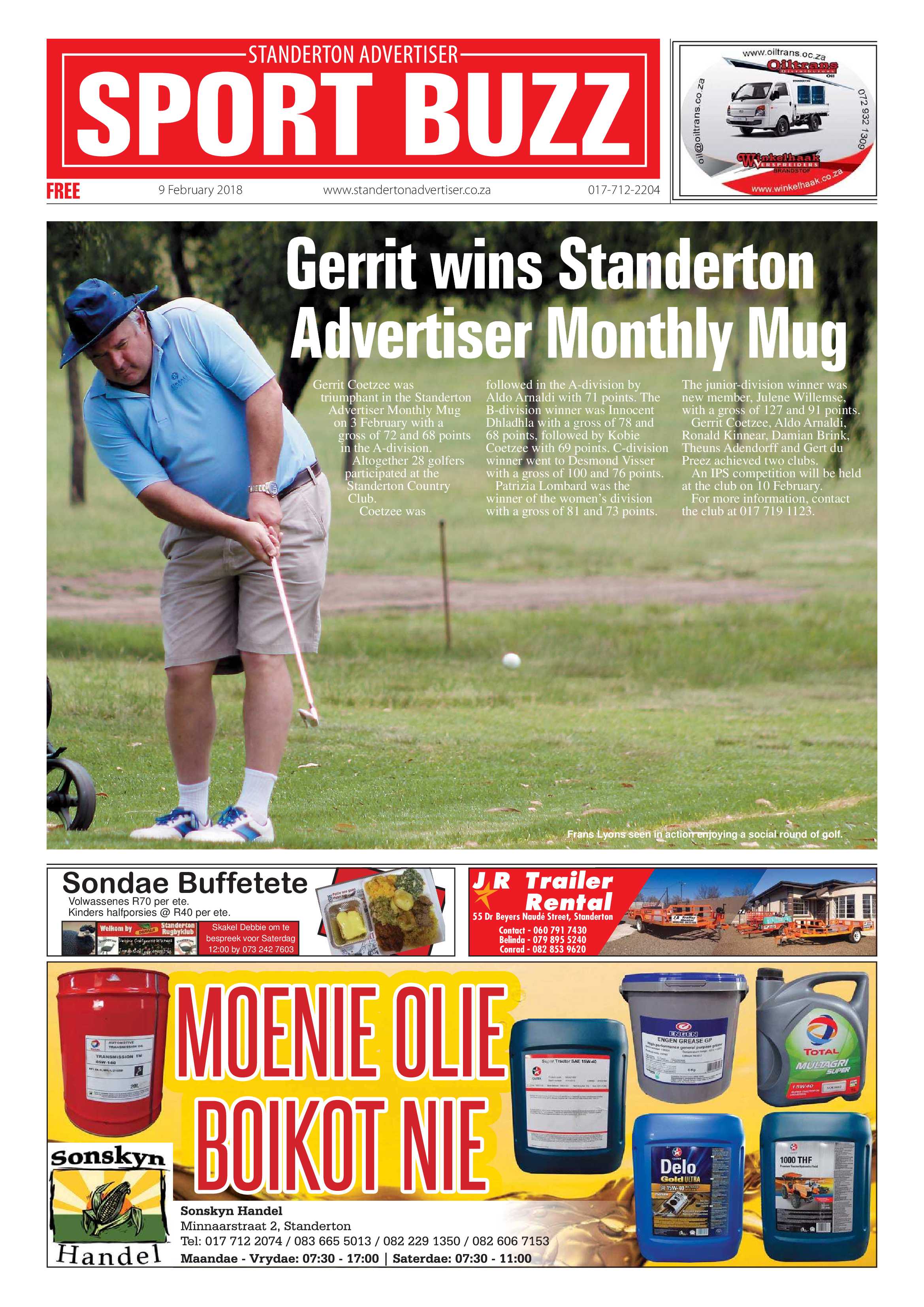 Standerton Advertiser 9 February 2018 page 12