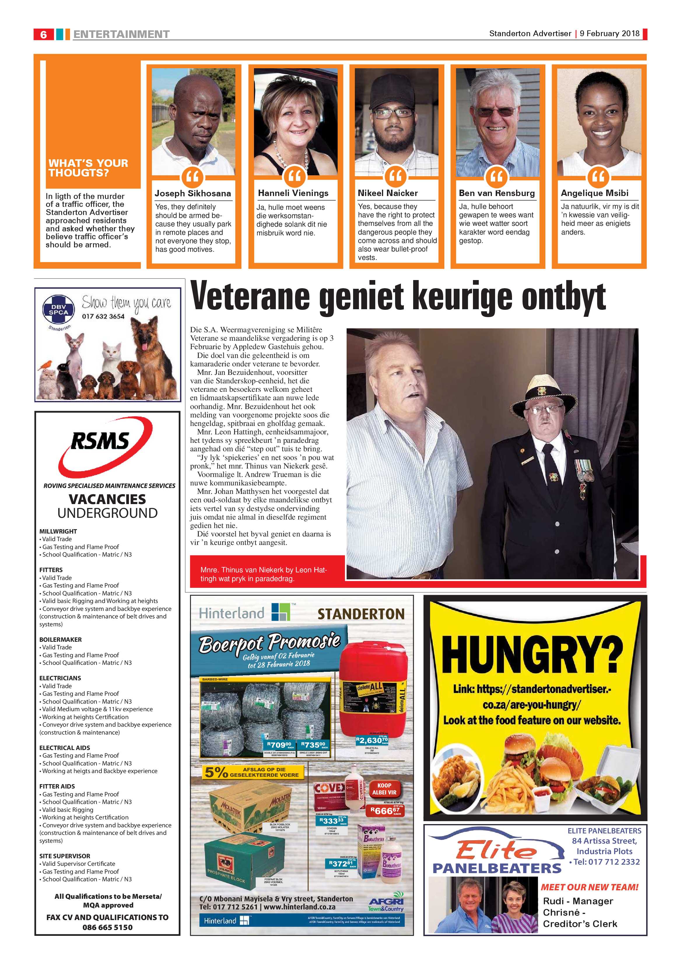 Standerton Advertiser 9 February 2018 page 6