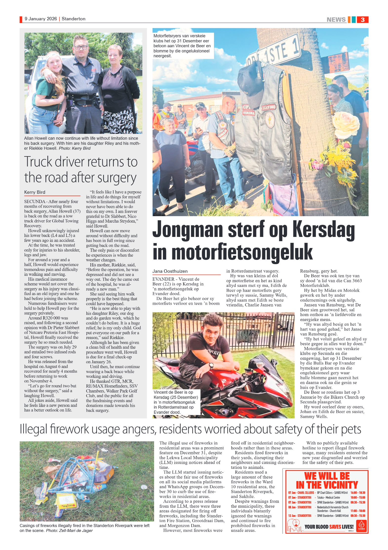 Standerton Advertiser 9 January 2026 page 3