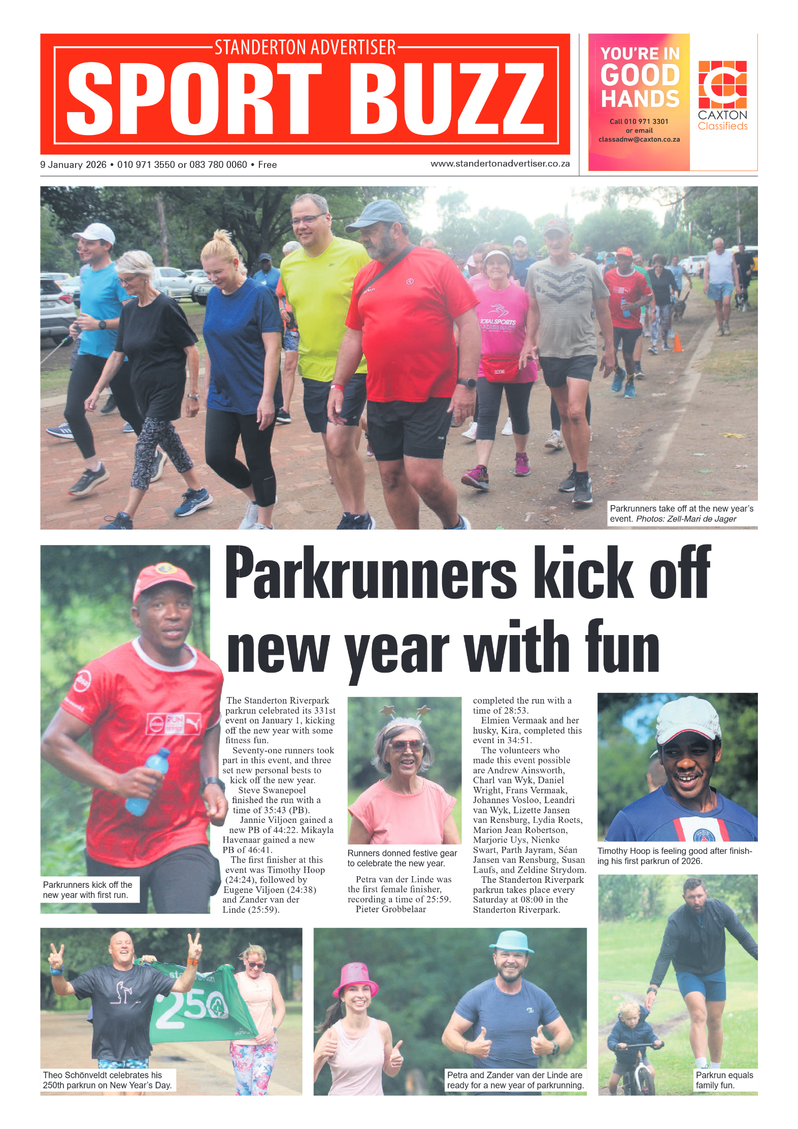 Standerton Advertiser 9 January 2026 page 8