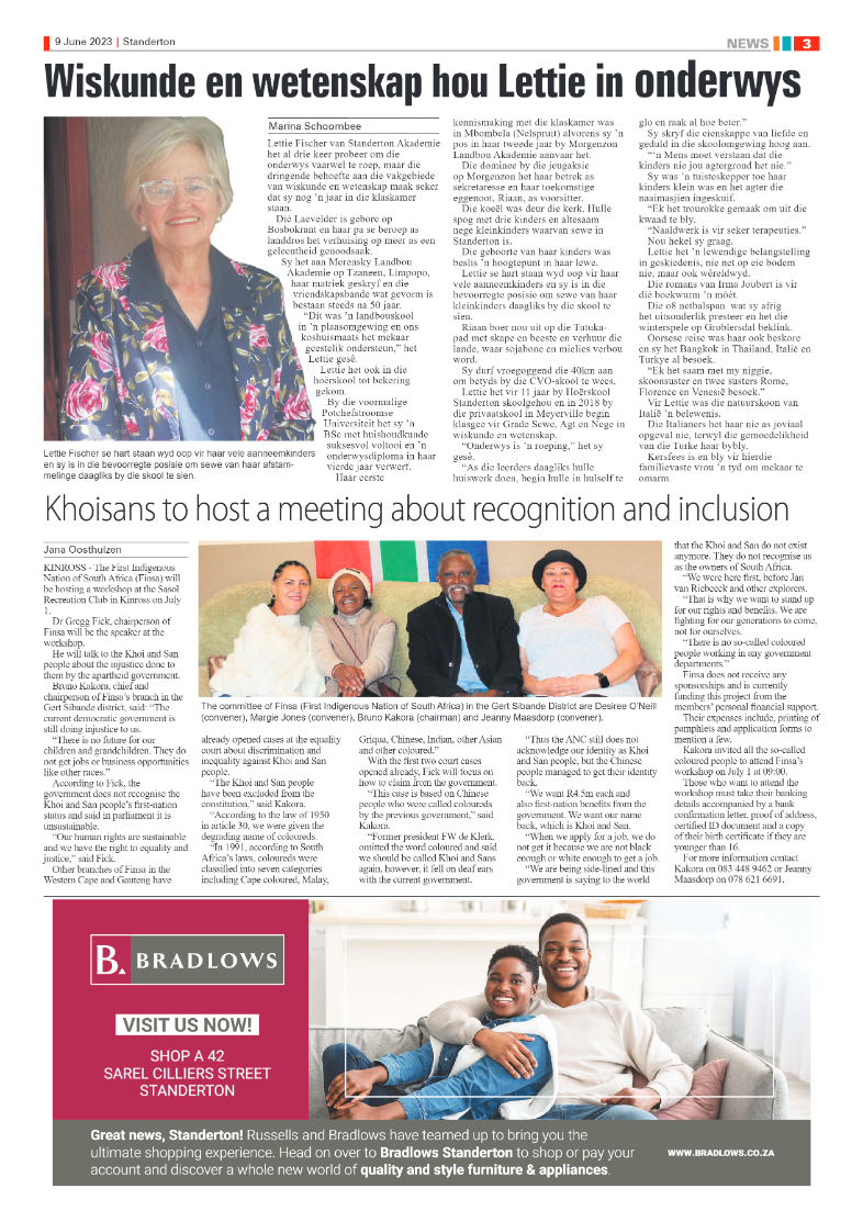 Standerton Advertiser 9 June 2023 page 3