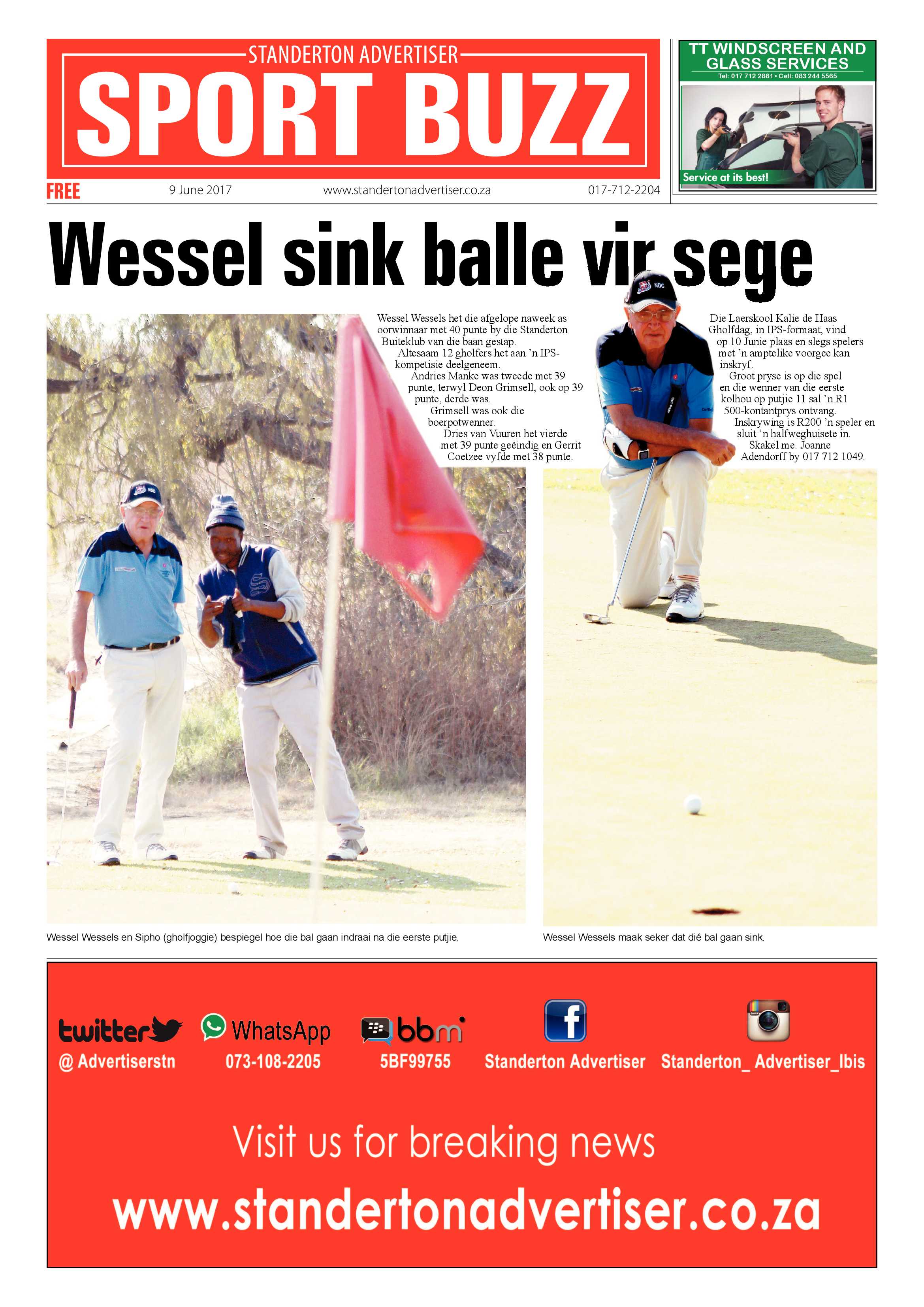 Standerton Advertiser 9 June 2017 page 12