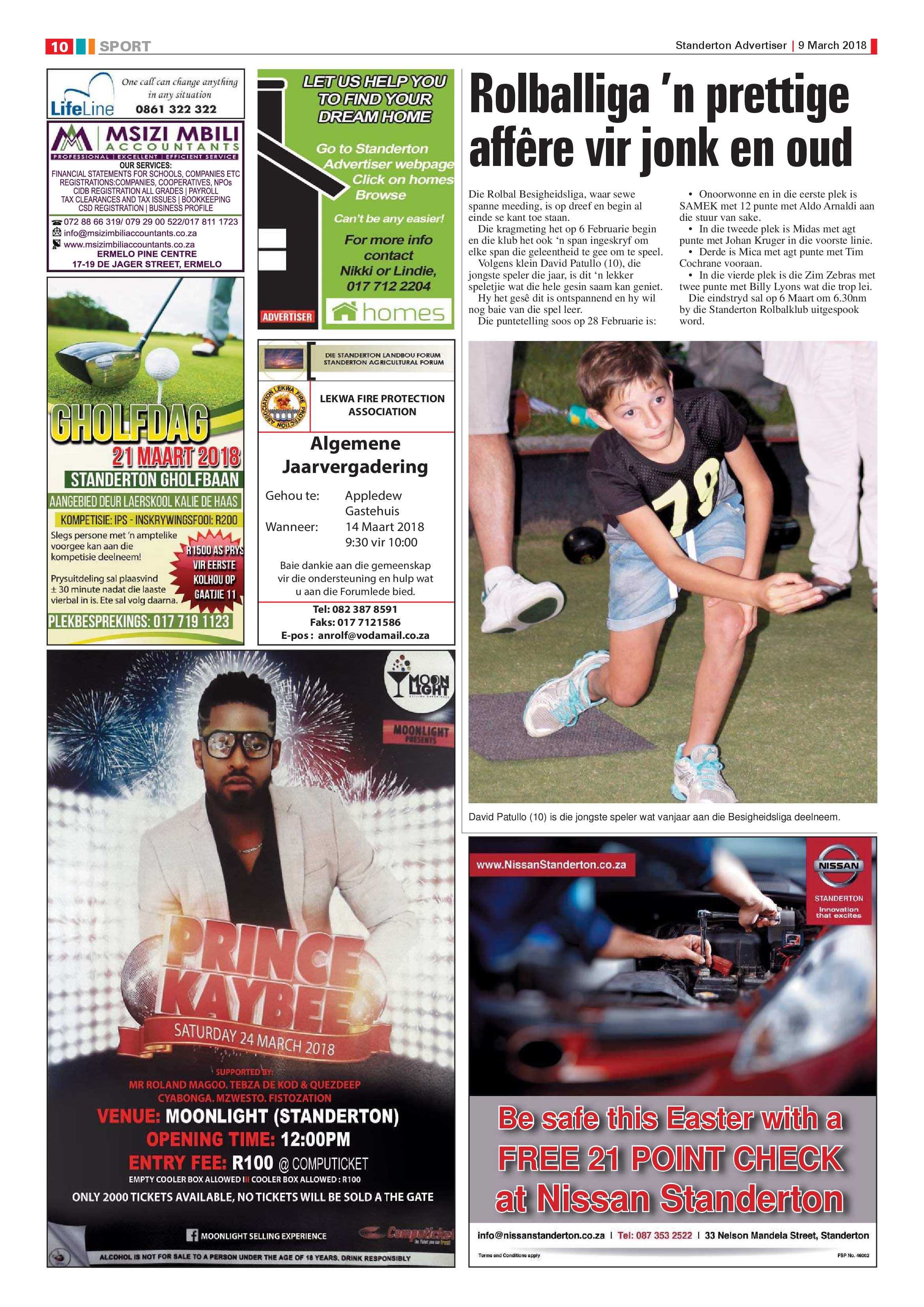 Standerton Advertiser 9 March 2018 page 10