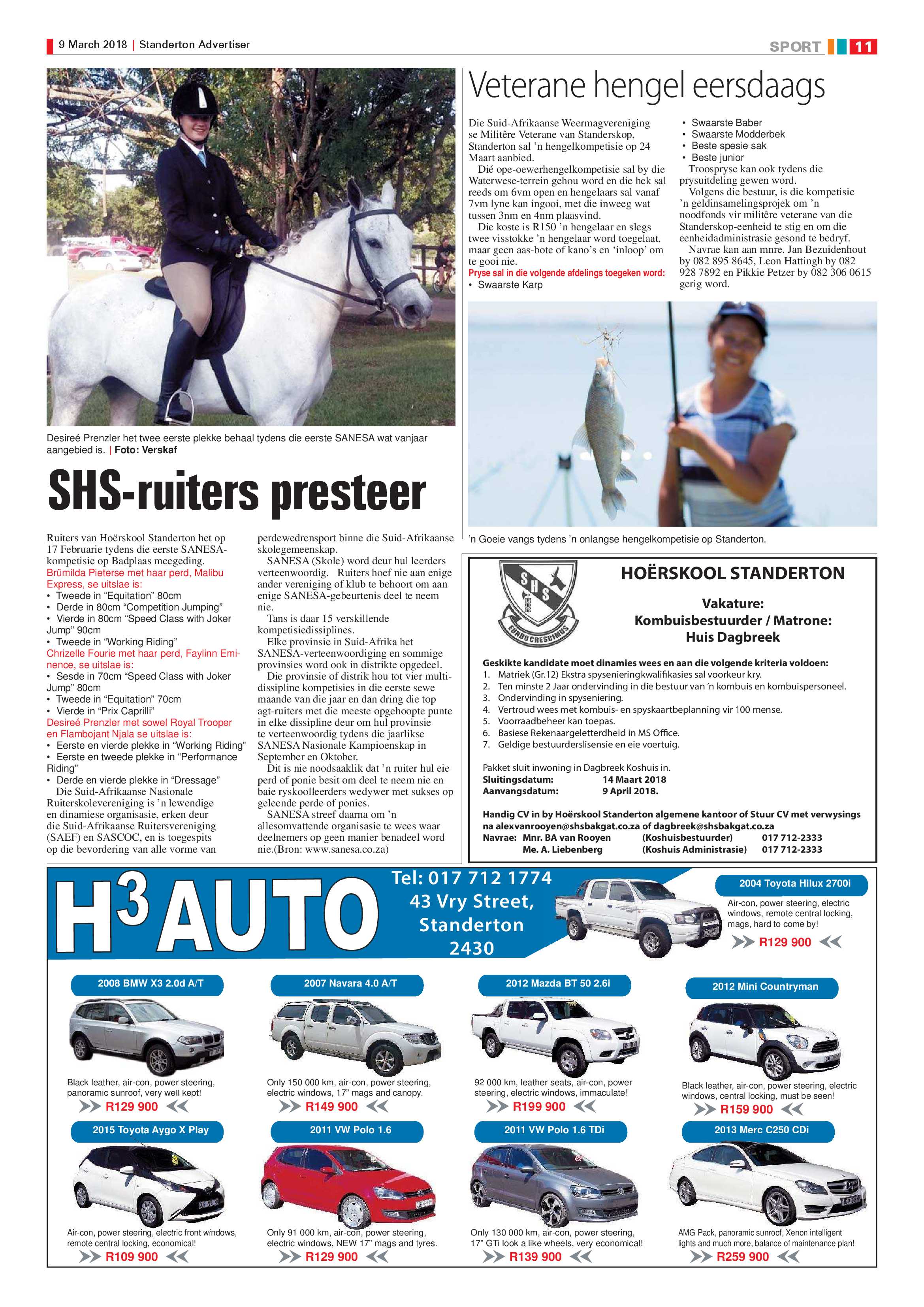 Standerton Advertiser 9 March 2018 page 11