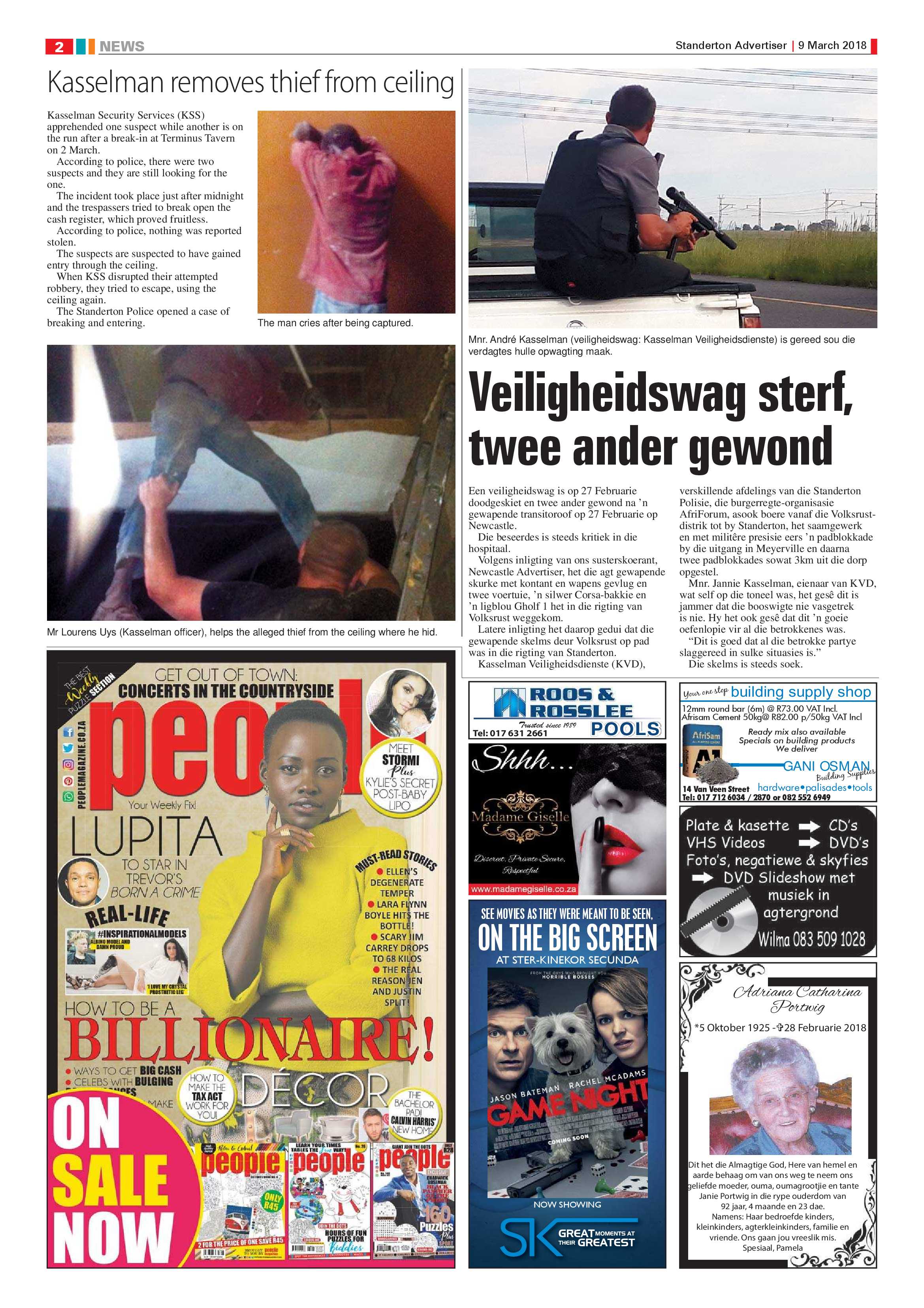 Standerton Advertiser 9 March 2018 page 2