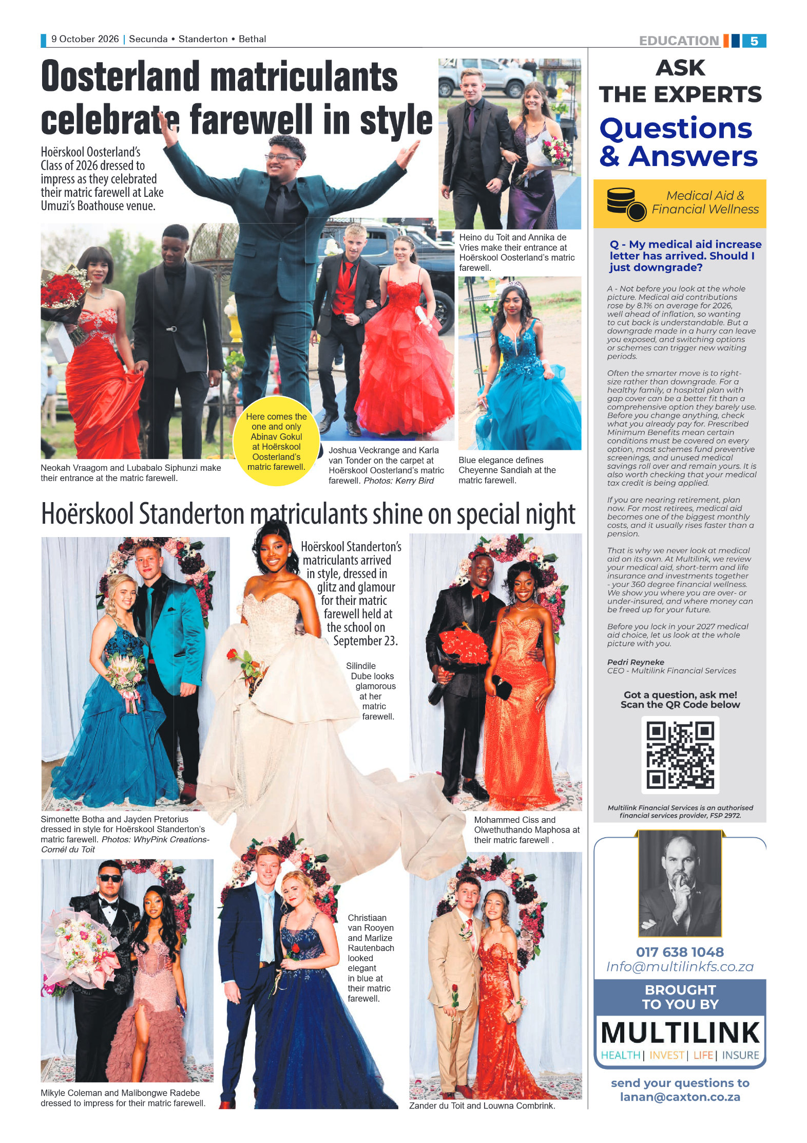 Standerton Advertiser 9 October 2026 page 5