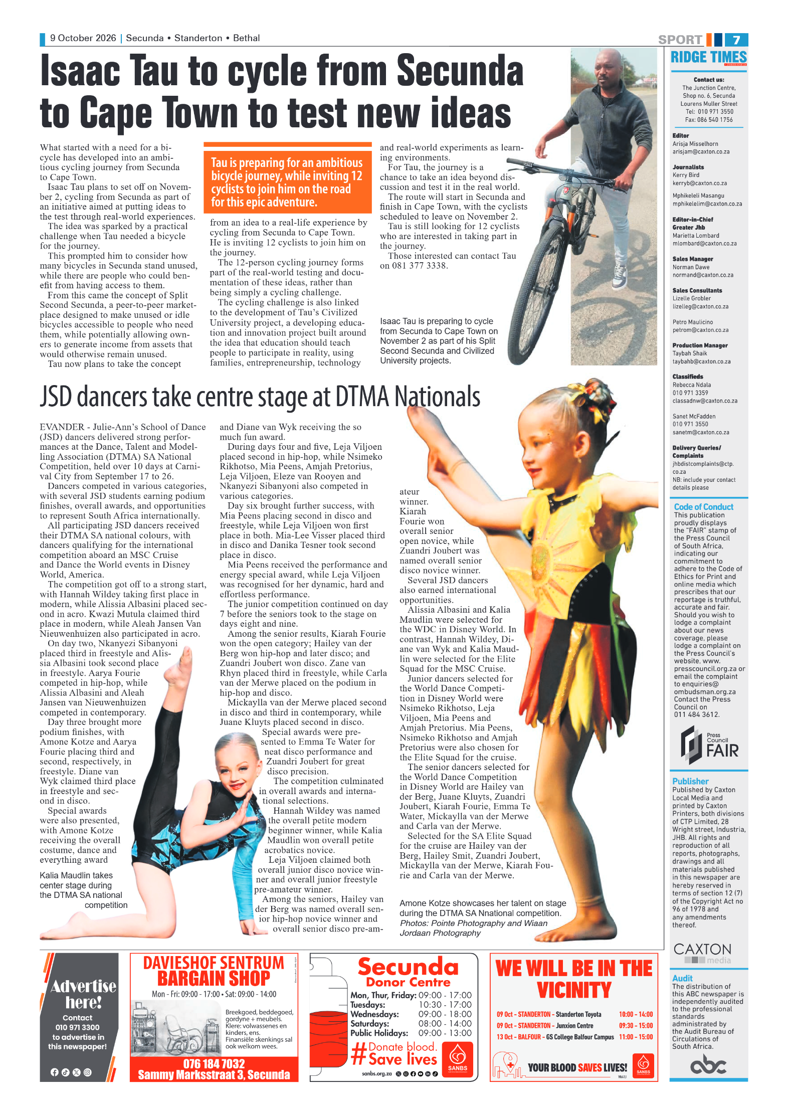 Standerton Advertiser 9 October 2026 page 7