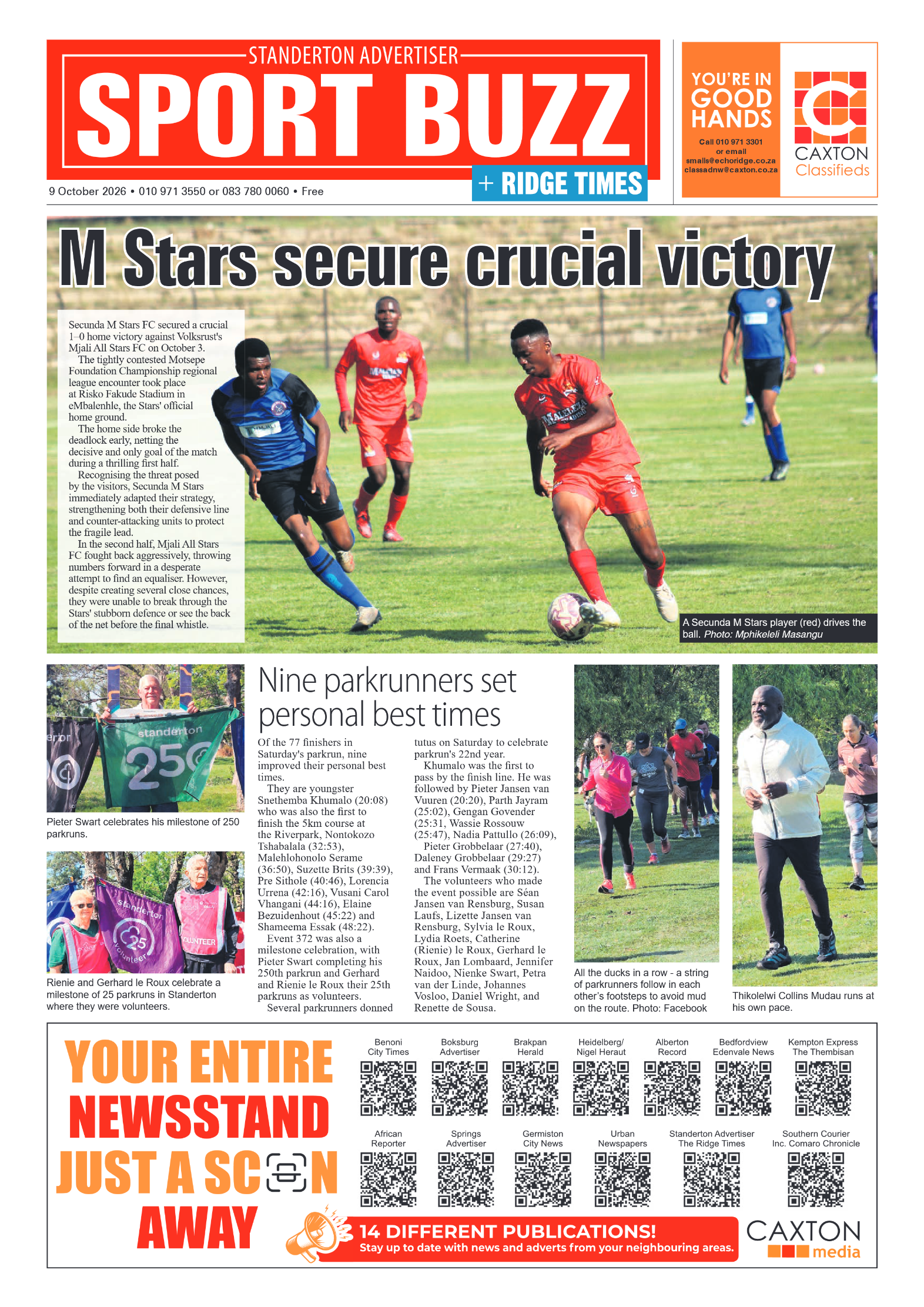 Standerton Advertiser 9 October 2026 page 8