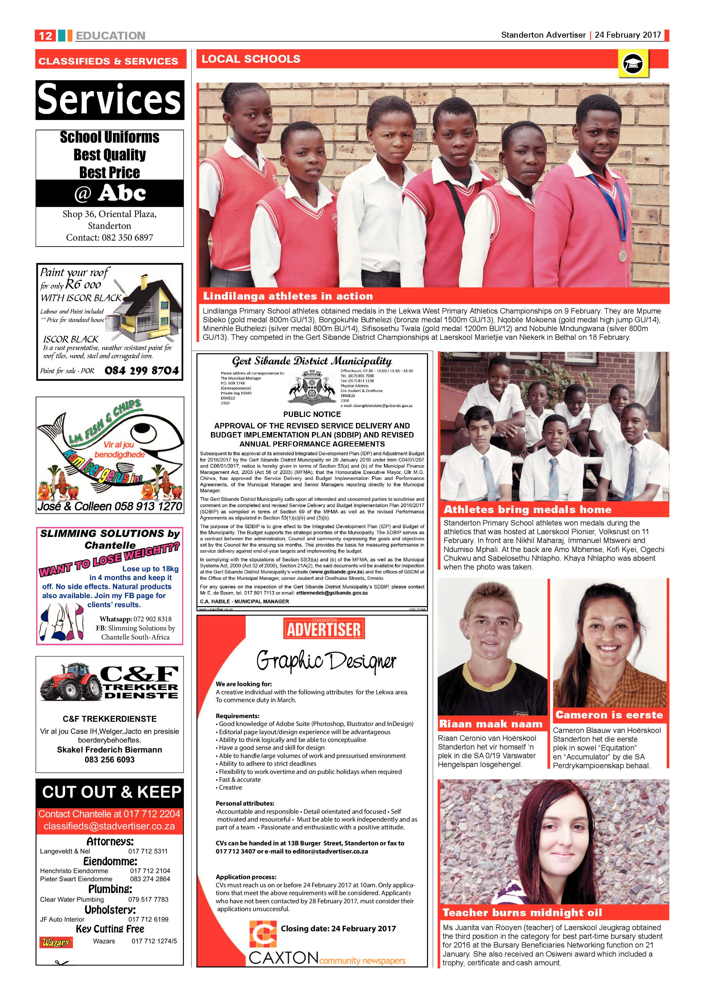 Standerton Advetiser page 11