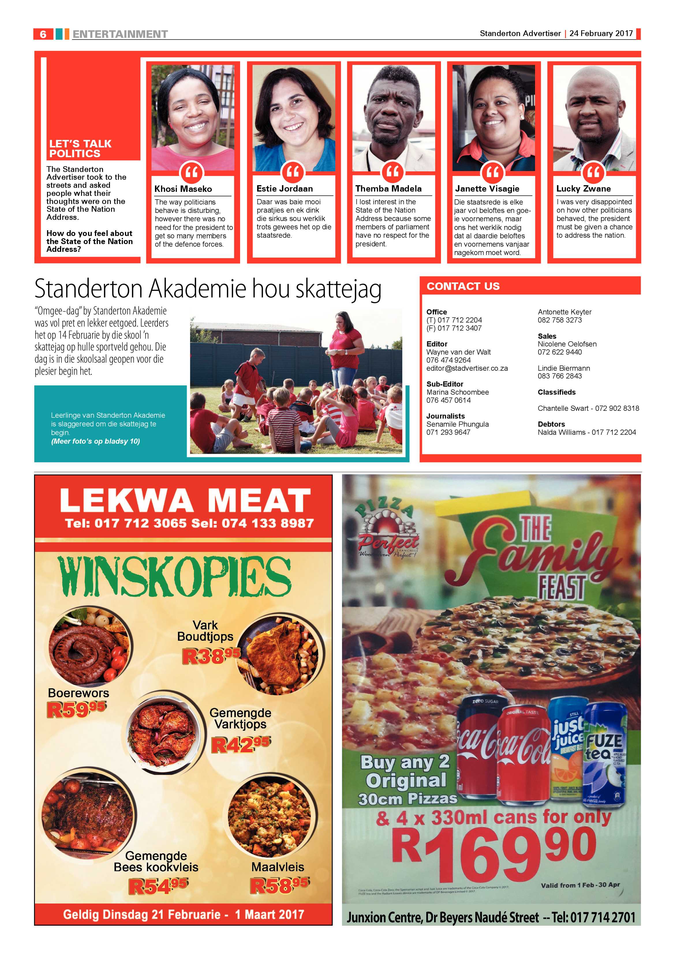 Standerton Advetiser page 6