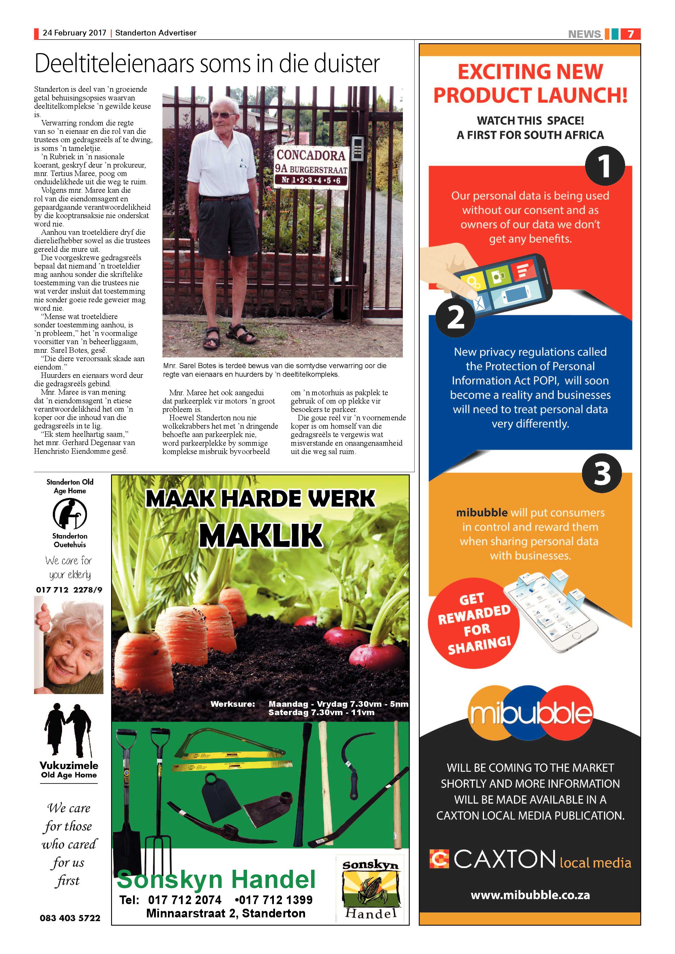 Standerton Advetiser page 7